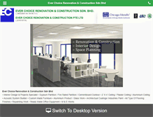 Tablet Screenshot of ever-choice.com